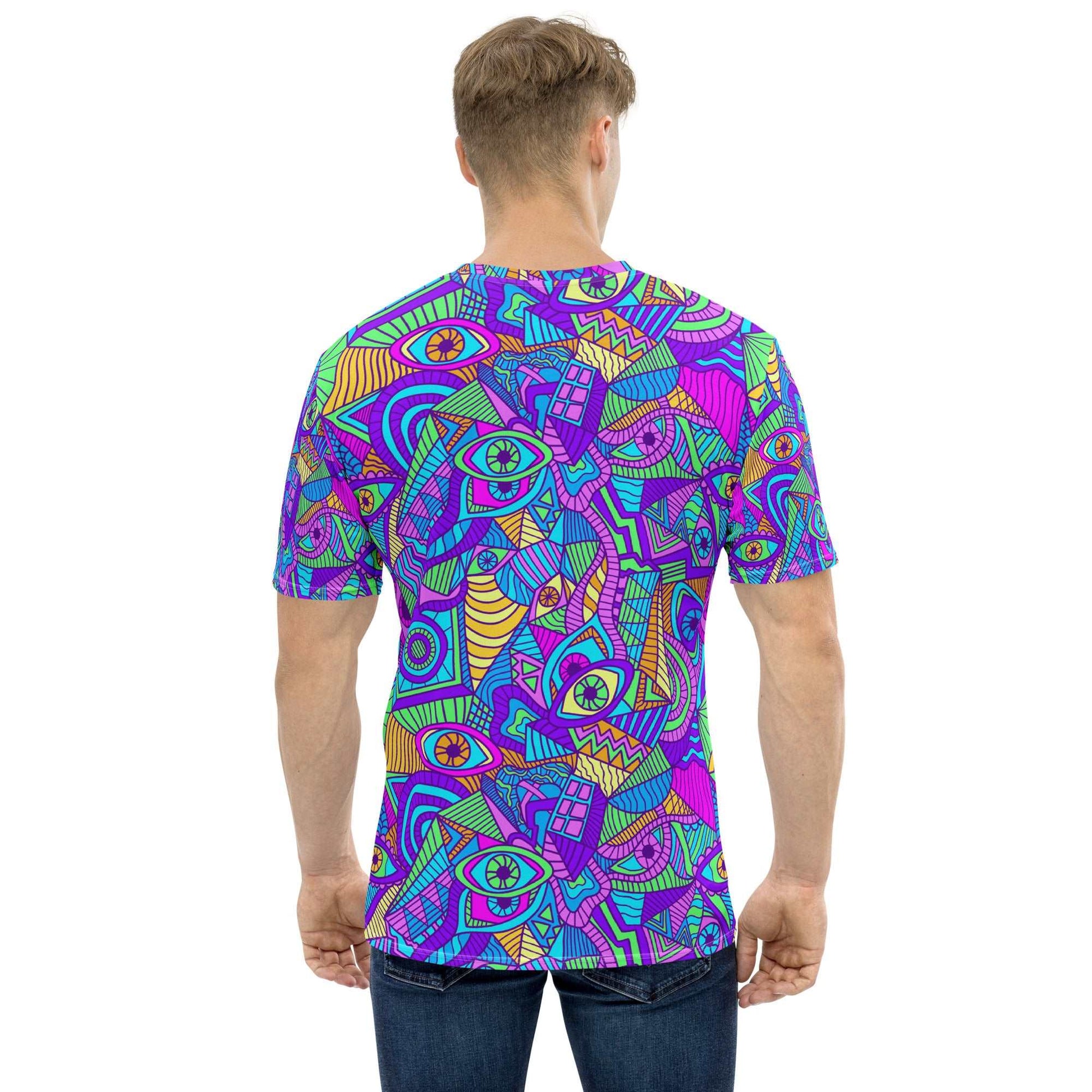 Camiseta de Hombre Ojos Psicodélicos