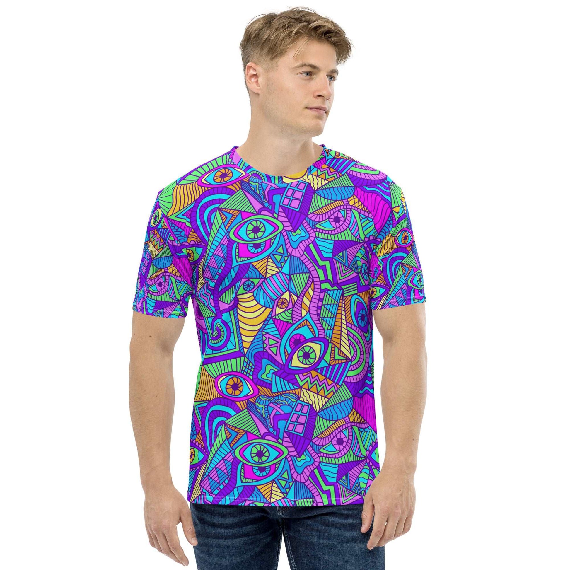 Camiseta de Hombre Ojos Psicodélicos