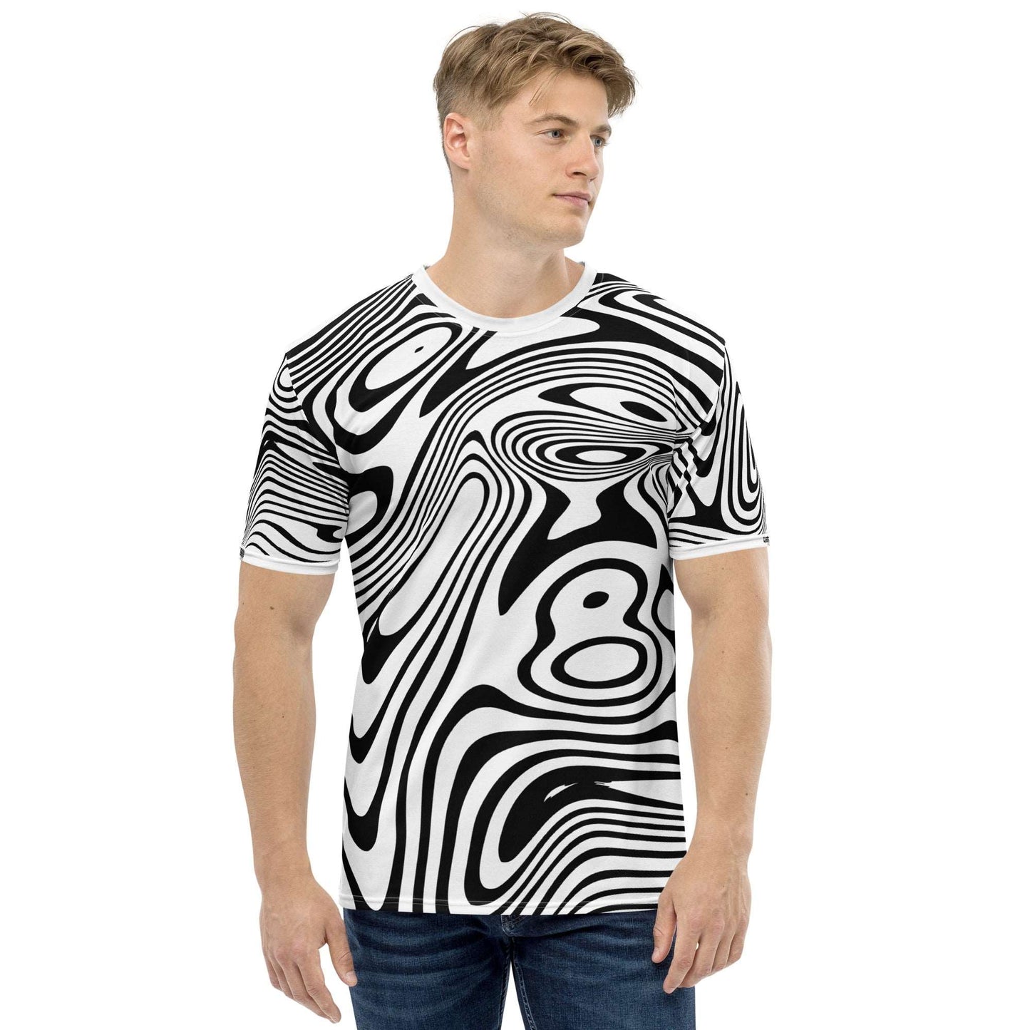 Camiseta para hombre Sueño Monocromatico