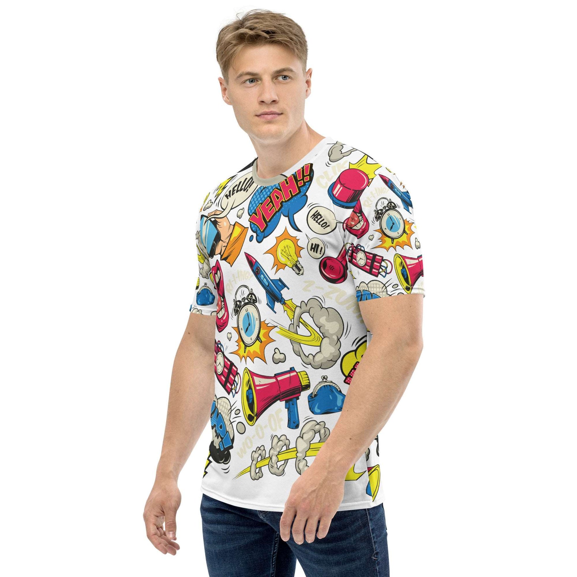 Camiseta para hombre Pop Art