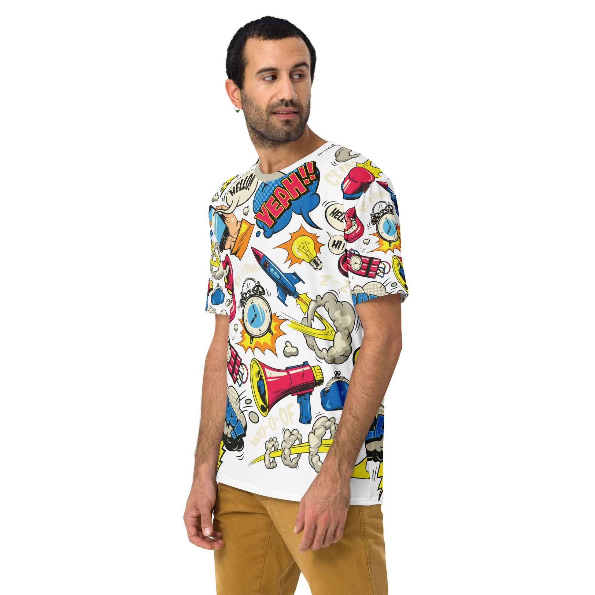 Camiseta para hombre Pop Art