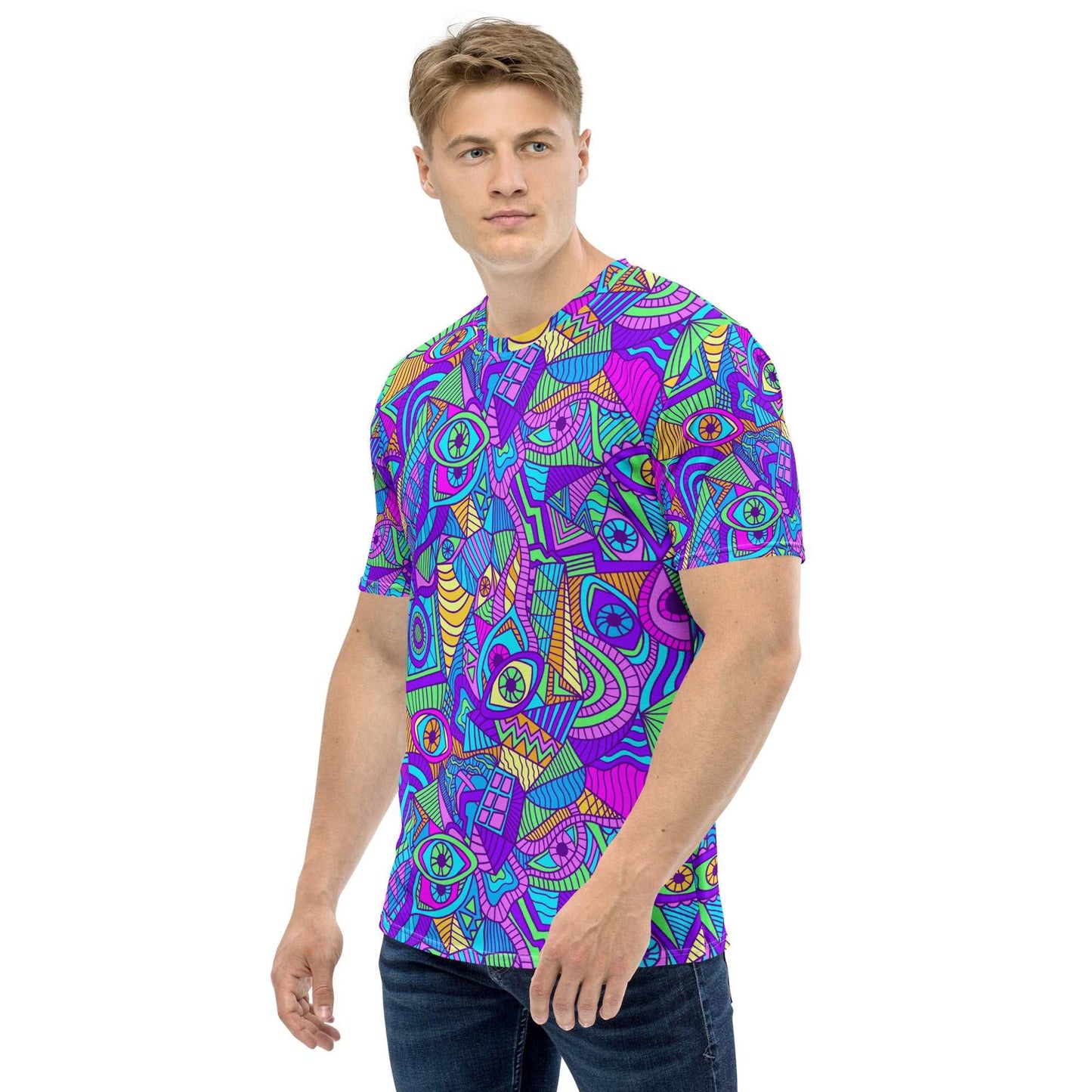 Camiseta de Hombre Ojos Psicodélicos