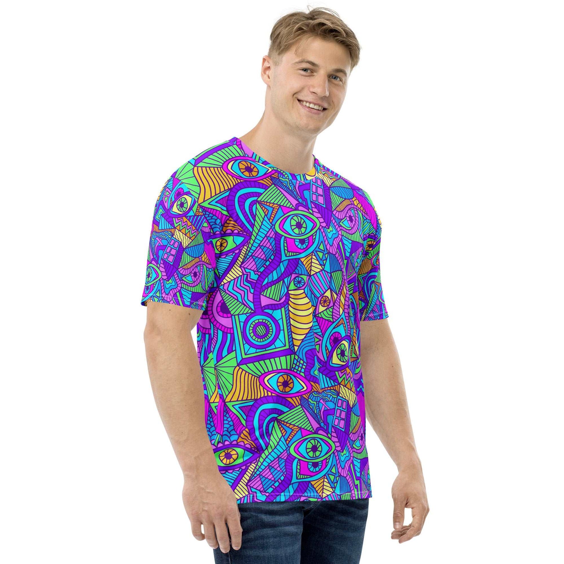 Camiseta de Hombre Ojos Psicodélicos