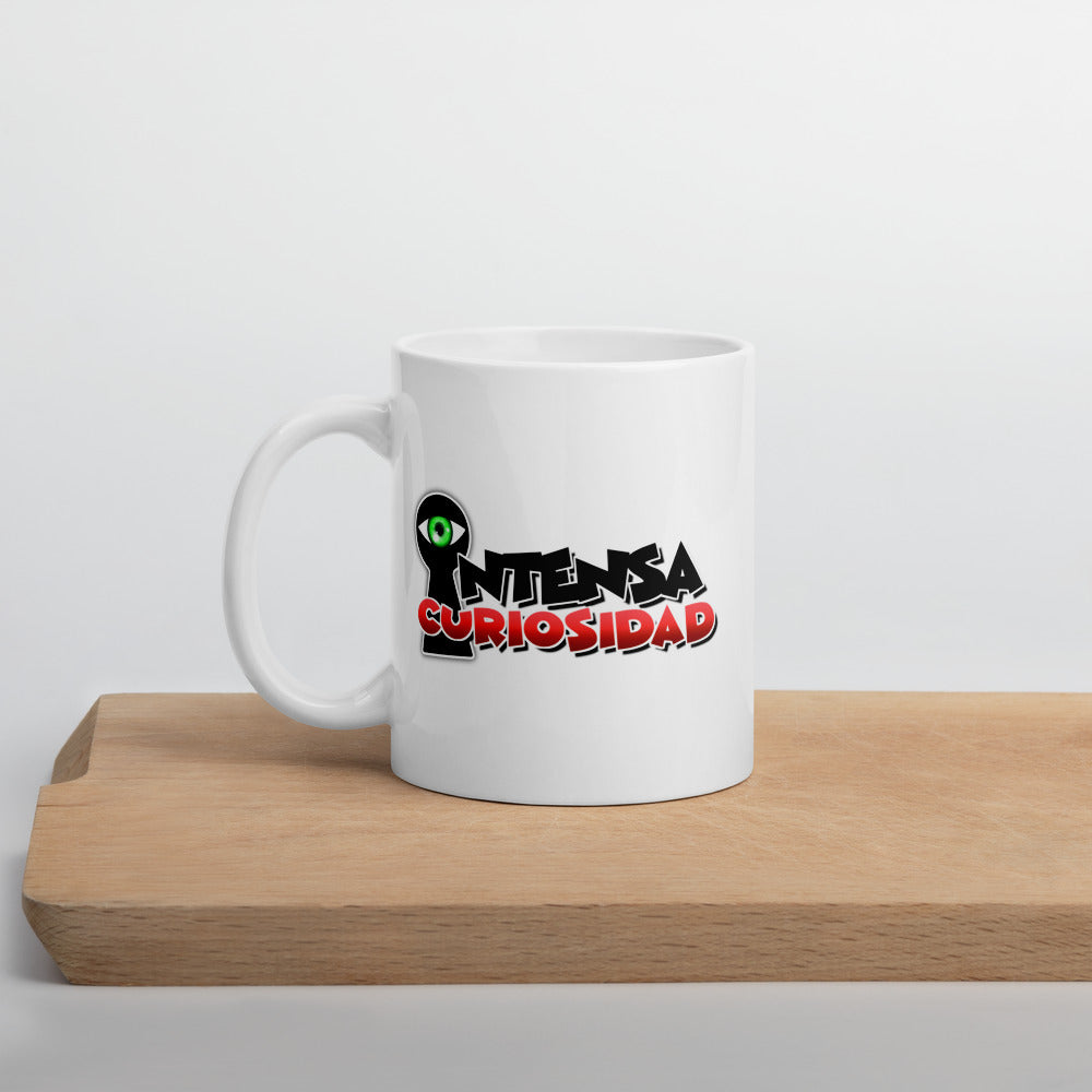 Taza blanca Intensa Curiosidad