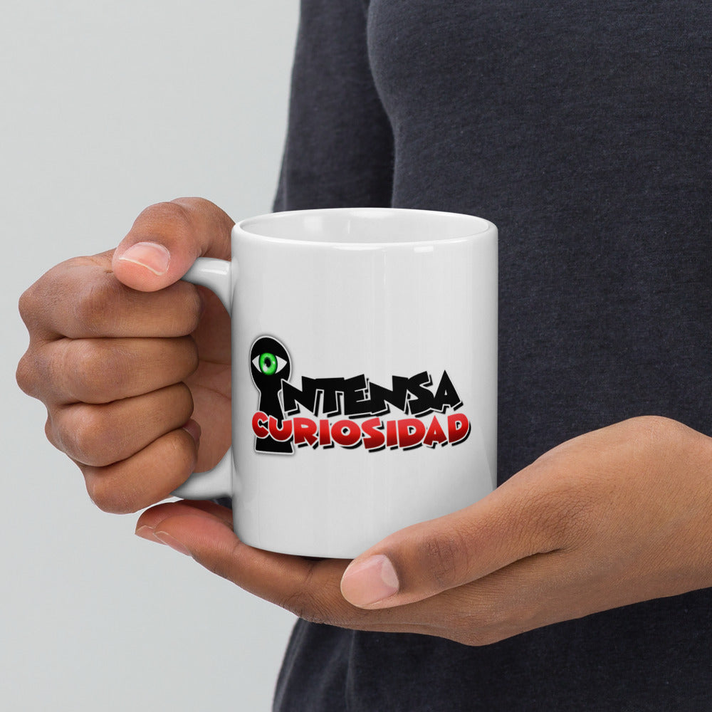 Taza blanca Intensa Curiosidad